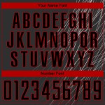 Custom Black Black-Red Sublimation Soccer Uniform Jersey Custom Black Black-Red Sublimation Soccer Uniform Jersey