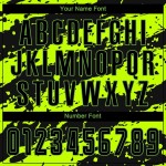 Custom Neon Green Black Sublimation Soccer Uniform Jersey Custom Neon Green Black Sublimation Soccer Uniform Jersey