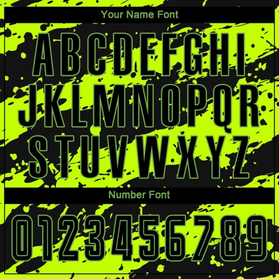 Custom Neon Green Black Sublimation Soccer Uniform Jersey Custom Neon Green Black Sublimation Soccer Uniform Jersey